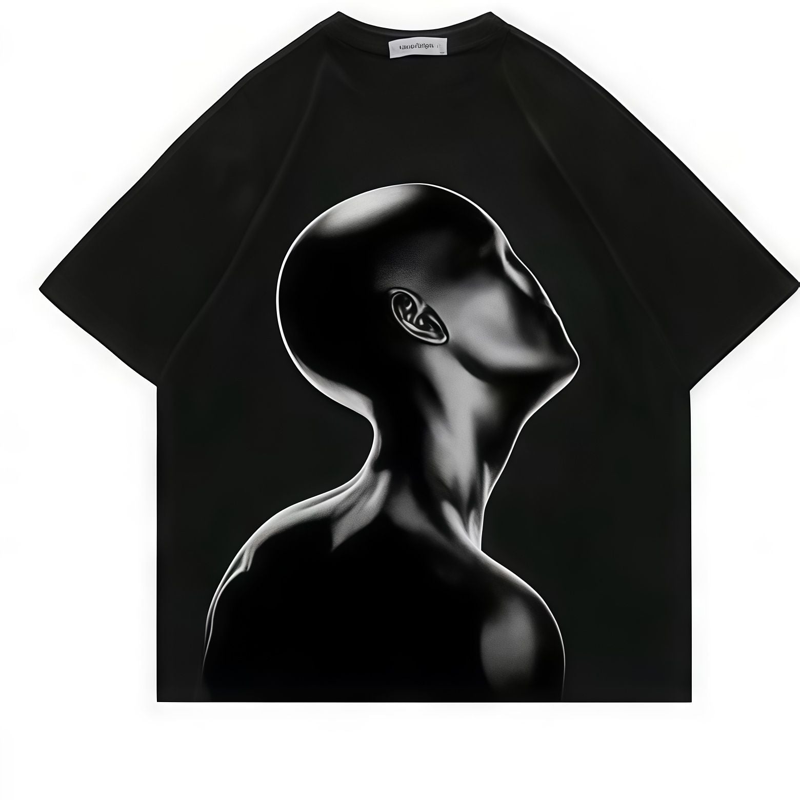 Chrome Vision Oversized Graphic T-Shirt