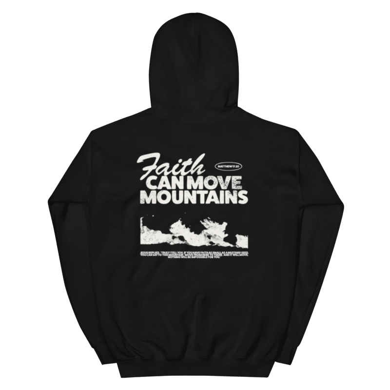 Evojensis Vintage "Faith" Distressed Hoodie